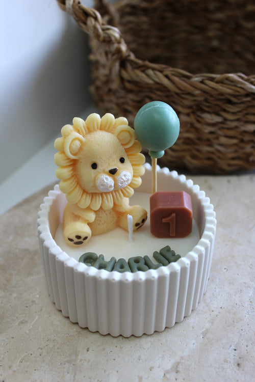 Composition anniversaire - Mini modèle rond